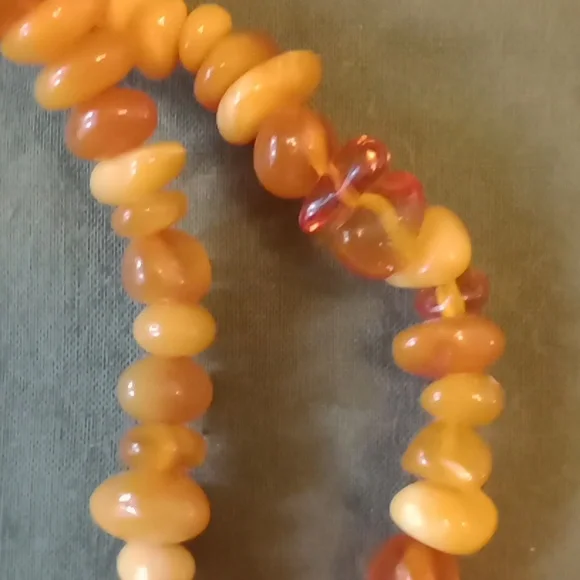 Authentic Vintage Baltic Amber Necklace #840 - Picture 5 of 14
